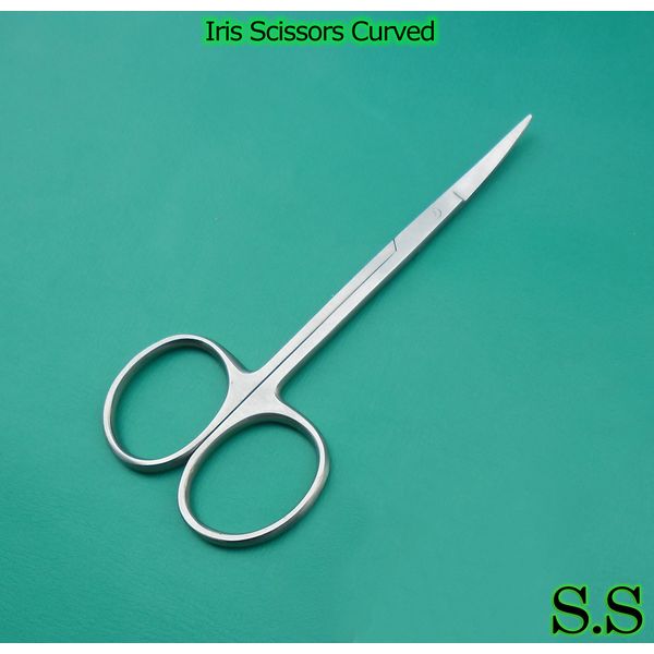 100 IRIS SCISSORS 3.5" CURVED SURGICAL INSTRUMENTS 