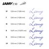 LAMY Z 50 Nib Set - Steel