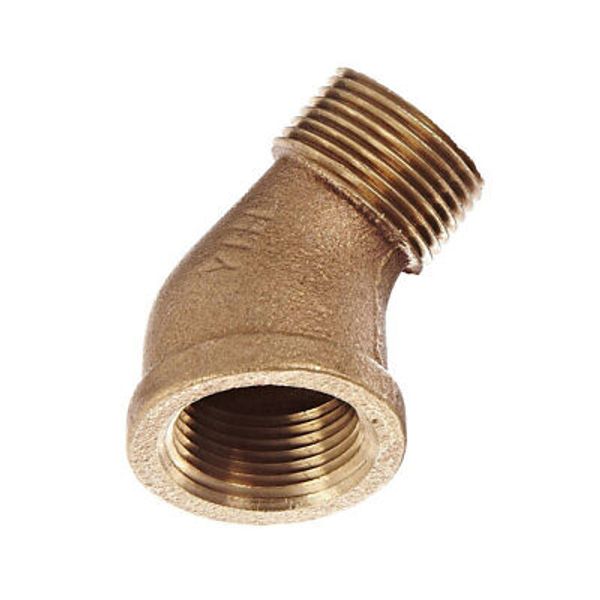 Thrifco 9317047 1/8 45 Brass St Elbow