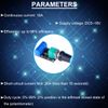 DAOKAI 2PCS MIni Speed Controller Module PWM DC Motor Governor 5V-16V 12V Speed Control Switch 10A Switch Function LED Dimming with 24AWG Cable
