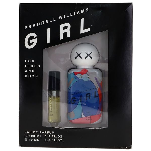 Girl By Pharrel Williams For Unisex Set: EDP+EDP (3.3+0.33)oz Shopworn New