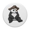 Panda Pirate Eye patch PopSockets Swappable PopGrip