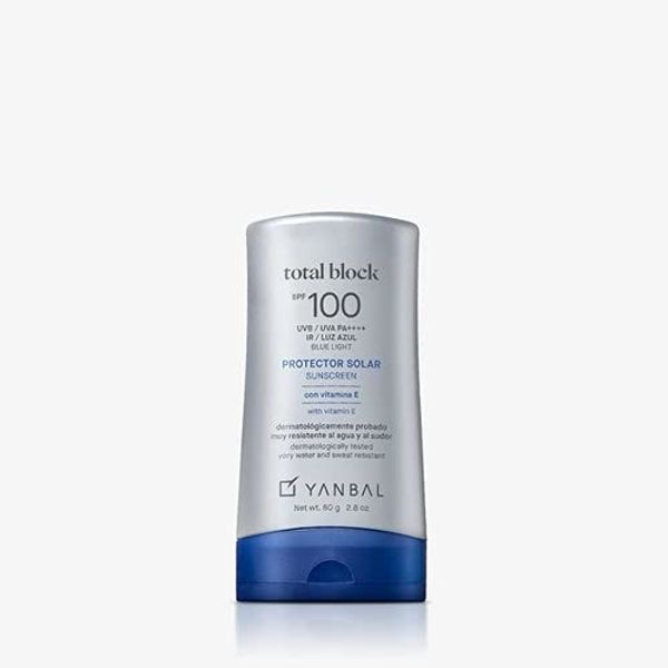 TOTAL BLOCK Sunblock SPF100 Blue Light RSF 99 % High Protection by Yanbal