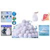 3.1 lbs Eco-Friendly Pool Filter Balls Replace Sand High-Efficiency Filtration