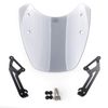 Bruce & Shark Ducati Scrambler 2015-2018 Windshield Motorcycle Windscreen Windproof Defender Protection (Windshield) ABS Gray