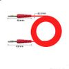 Aoowei Multimeter Probe Test Cable(1M) Double-ended 4MM Banana Plug Test Leads for Laboratory Electric Testing