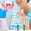 Flosser Replacement Tips for Waterpik Periodontal Tips Dental Water Flosser Tips Replacement Tips for Waterpik Water Flossers (Like WP-100) and Other Brand Oral Irrigators(6 Pieces)