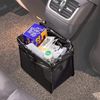 Jopps Car Trash Can Patented Comfortable Mini Car Organizer