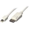 LINDY 3m Mini DisplayPort to DisplayPort Cable, White