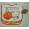 NWT Baby Essentials 3 Bibs Prettiest Pumpkin in the Patch Adorable!