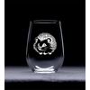 Adorable Hedgehog stemless wine glass, 17 oz.