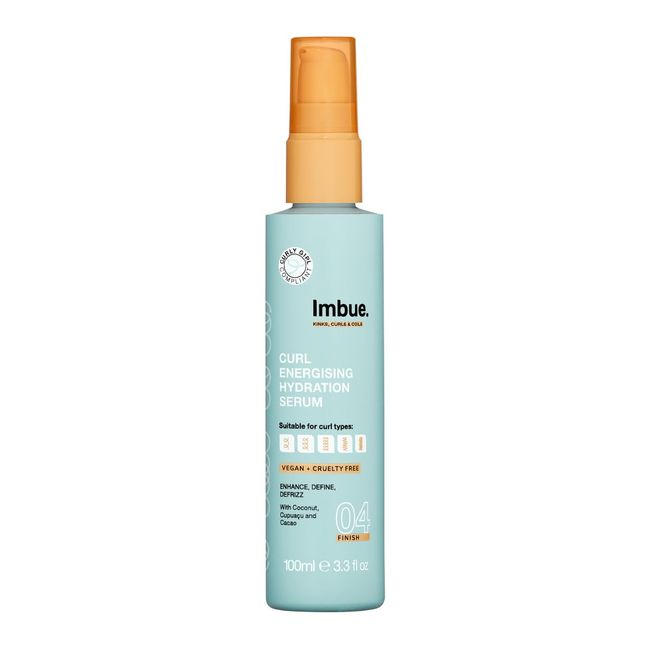 Imbue Curl Worshipping Shine Oil For Curly Hairs 3.3 fl oz -| Curly Girl Compliant + Vegan | Curly Hair Styling Product | Curls Nourishment for Wavy Dry Curls