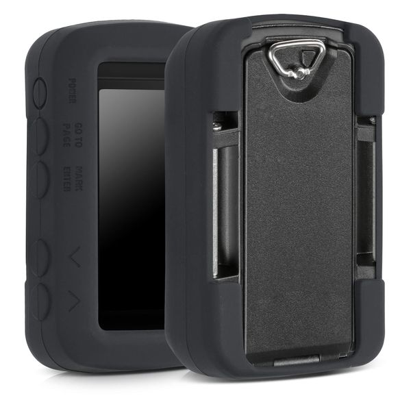 kwmobile Compatibility: Garmin Foretrex 601 / 701 Case - GPS Navigation Silicone Protective Case Black