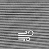 Acrimet Cooling Elevated Pet Bed Cot, Washable and Breathable Grey Mesh 40”x 24