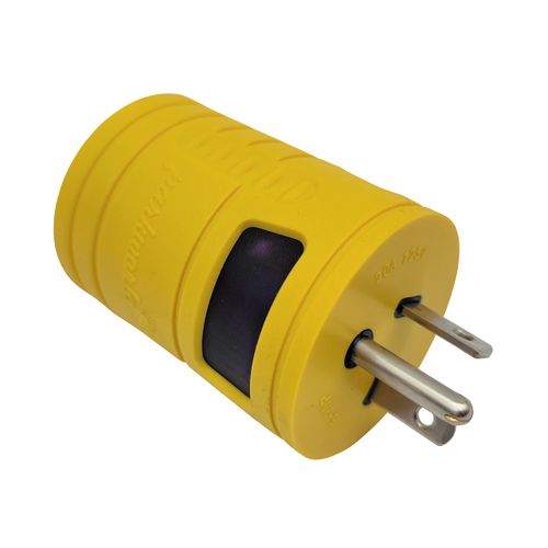 Parkworld 884890 20 AMP Generator Adapter 5-20P Male to Twist Lock 3-Prong L5-20R Female