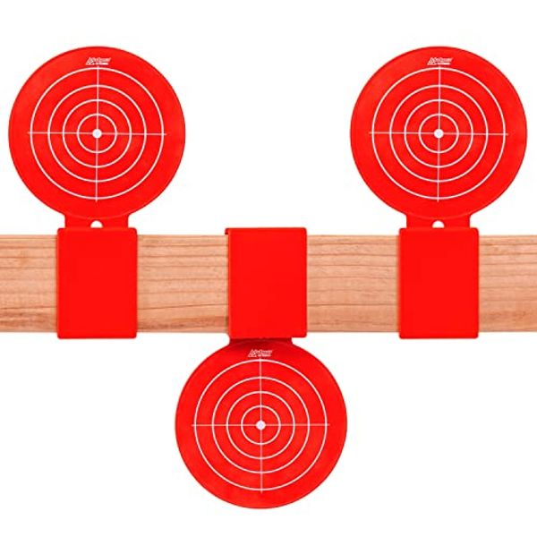 GoSports Outdoors Blast Range Shooting Target 3 Pack, All-Weather Reactive Fall Back Targets