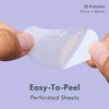 Rael Large Hydrocolloid Pimple Patches, Acne Patch Spot Control Cover (10 Count)