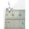 Zia tiny sterling silver charm .925 x 1 Sun Light Pagan charms