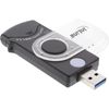 InLine 66773 USB 3.0 Card Reader with 2 Drives for SD SDHC SDXC microSD Black