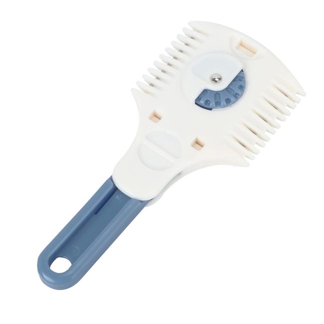 Minkissy Haarschneider Kamm Haar Dünnerer Rasiermesser Kamm Doppel Rasierklingen Haare Kammschneider Trimmer Haar Shaper Rasiermesser für Dicke Dicke Haarschnitte Und Styling