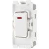 BG R31 Nexus Grid White 20A 20AX 2 Pole LED Indicator Switch Module