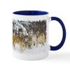 CafePress Wolf Pack Mug 11 oz (325 ml) Ceramic Coffee Mug