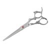 VOCOSTE Hair Scissors Hair Cutting Scissors Professional Barber Scissors Stainless Razor 16.5cm Silver Tone