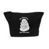 Flox Creative Makeup Bag No Hurries No Worries Black