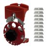 Saki&Masa Wire Stripping Machine, Wire Peeler, Copper Wire, Cable Stripping Machine, Manual Wire Stripper, Includes 10 Replacement Blades