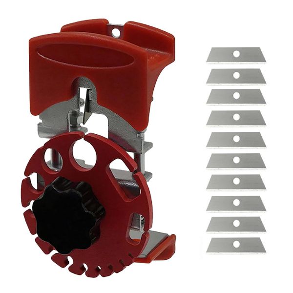 Saki&Masa Wire Stripping Machine, Wire Peeler, Copper Wire, Cable Stripping Machine, Manual Wire Stripper, Includes 10 Replacement Blades