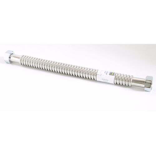 3/4" x 18" Stainless Steel Corrugated Water Flex for Water Heater Water Softener