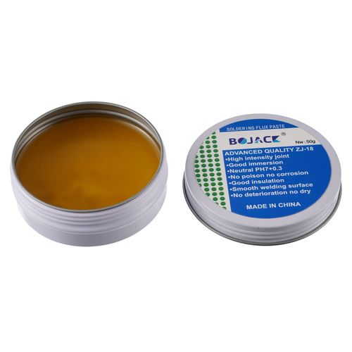 BOJACK 50 g Soldering Paste No-Clean Lead-Free Flux Environmentally Friendly Solder Tin Paste for Welding (Pack of 1)