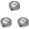 SH50/52 Replacement Heads Fit for Philips Series 5000 Shavers, Electric Razor Replacement Fit for Norelco Shaver Series 5000 (S5xxx), AquaTouch (S5xxx), PowerTouch (PT8xx, PT7xx), 3 Count