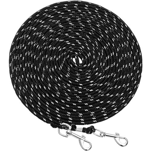 CHERPET Reflective Cat Leash - 30 ft Escape Proof Walking Lead Yard Long Leash, Durable Extender Leash Training Playing Outdoor for Cats Puppy Kitten Small Dogs Rabbit Small Animals