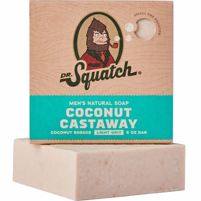 Dr. Squatch All Natural Bar Soap for Men, 3 Bar Variety Pack, Pine Tar,  Cedar Citrus