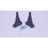 THING'S 2ND LIFE 2x Axis for sliding hinge - spare part compatible with IKEA Behjälplig