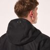 Oakley Men's Divisional Recycled Shell Anorak Jacket, Blackout, Small