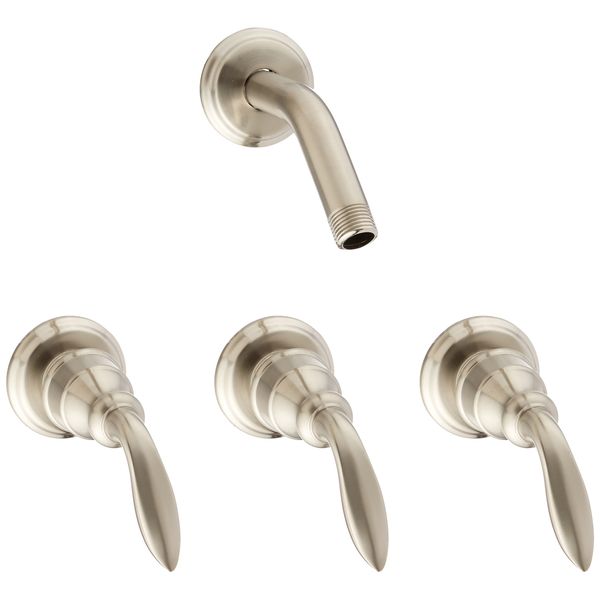 Pfister S10-430K Avalon 3-Handle Shower Handle , Brushed Nickel