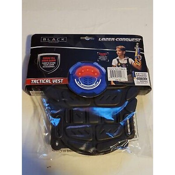 Black Series Lazer Conquest Tactical Vest New