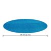 Bestway | Fast Set Round Solar Pool Cover for Inflatable Ring Above Ground Pools, 2.44m