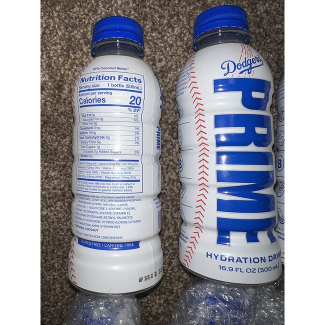 Prime Hydration Drink Limited Edition LA DODGERS SHIPS FAST!!!