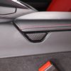 Dry Carbon Car Armrest Swtich Button Patch Decorative Trim For Corvette C8 2020+