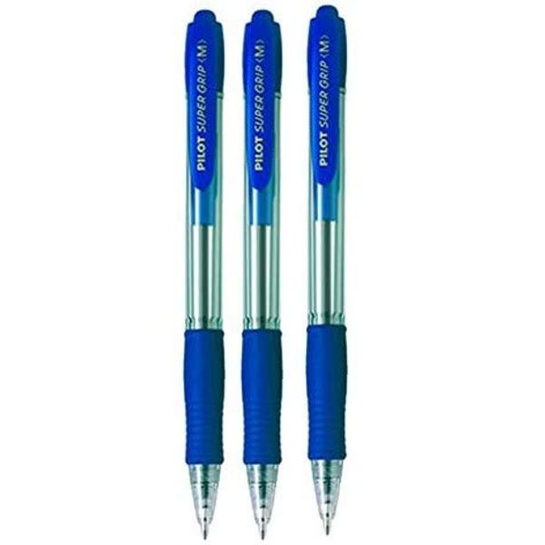 Pilot SuperGrip Pack 3 Stifte Blau