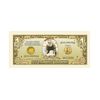 American Art Classics 1849 Gold Rush - Million Dollar Bill with Bill Protector