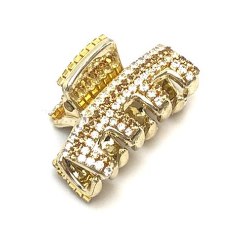 Fashion Crystal Hair Claw Clip for Women / AZHCSM002-GCY