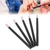 5pcs Pumice Stone Nail File Set, Nail Art Quartz Stone Polishing Pen Exfoliating Cuticle Pusher Manicure Grinding Rod for Household Beauty Salon