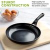 Ecolution Easy to Clean, Comfortable Handle, Even Heating, Dishwasher Safe Pots, 9.5-Inch Fry Pan, Black