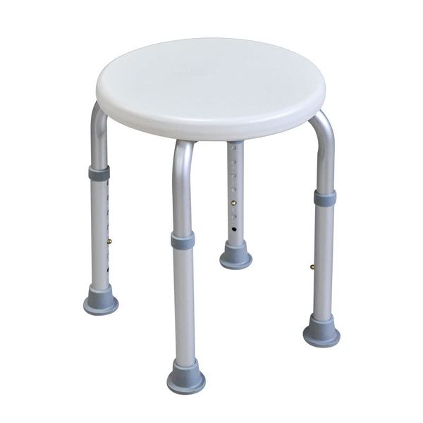 Panana Bathing Chair Shower Seat Round Adjustable Shower Stool