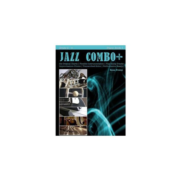 【预订】Jazz Combo Plus, Piano Book 1: Flexible Combo Charts Solo Transcriptions Play-Along Tracks