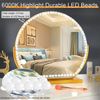 10 Dimmable Light Bulbs Makeup Vanity Lights 6000K 13 ft 3 Colors Mode
